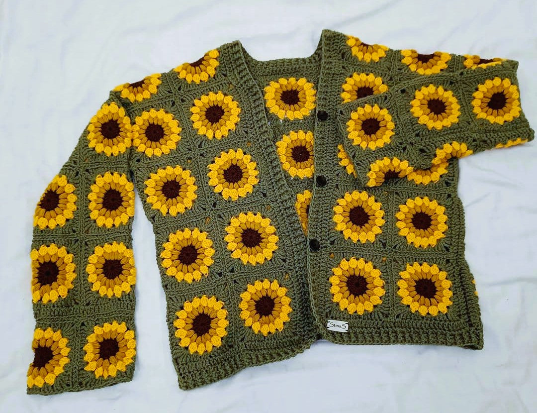 Solroskofta -tillverkas på beställning