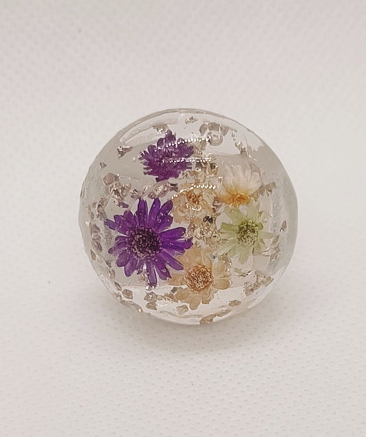 Ring med blommor